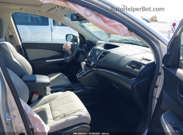 5J6RM3H92GL018616 2016 HONDA CR-V Gray Widok wnętrza z przodu