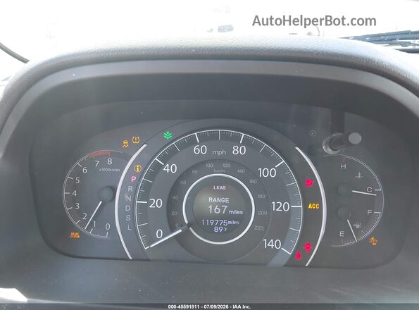 5J6RM3H92GL018616 2016 HONDA CR-V Gray Widok tylnych siedzeń