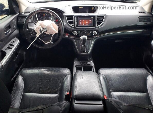 5J6RM3H93GL004482 2016 HONDA CR-V Black Вид панелі приладів