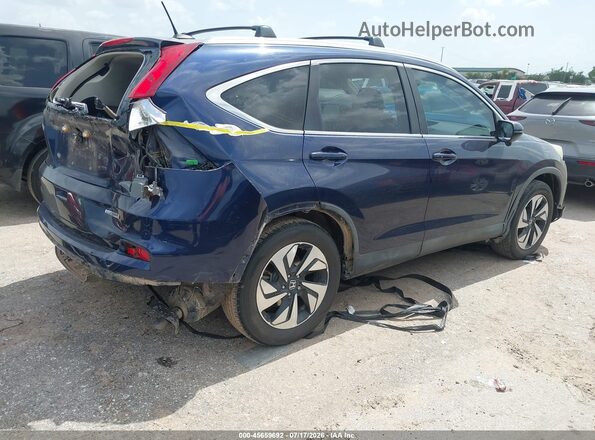 5J6RM3H94GL000103 2016 HONDA CR-V Blue Trasero derecho