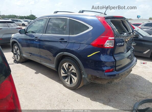 5J6RM3H94GL000103 2016 HONDA CR-V Blue Trasero izquierdo