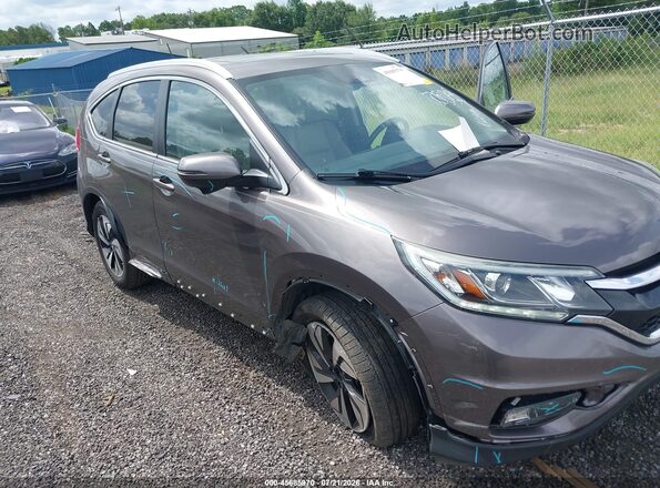 5J6RM3H94GL002854 2016 HONDA CR-V Серый Вид спереди