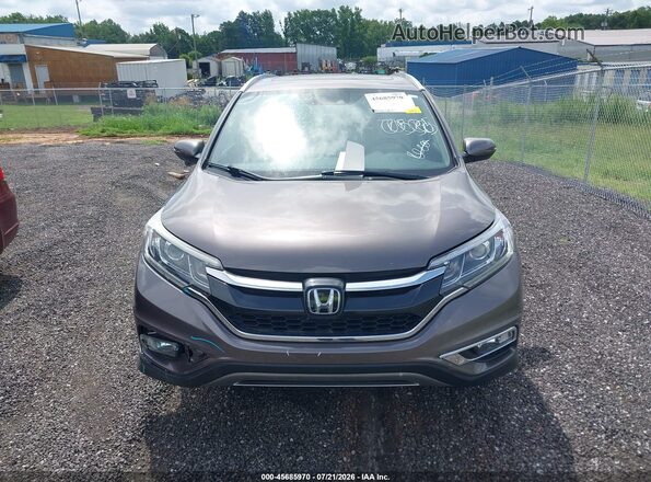5J6RM3H94GL002854 2016 HONDA CR-V Серый Вид щитка приборов
