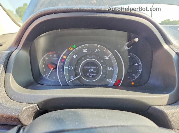 5J6RM3H94GL012168 2016 HONDA CR-V Black Սարքավորումների վահանակի տեսք
