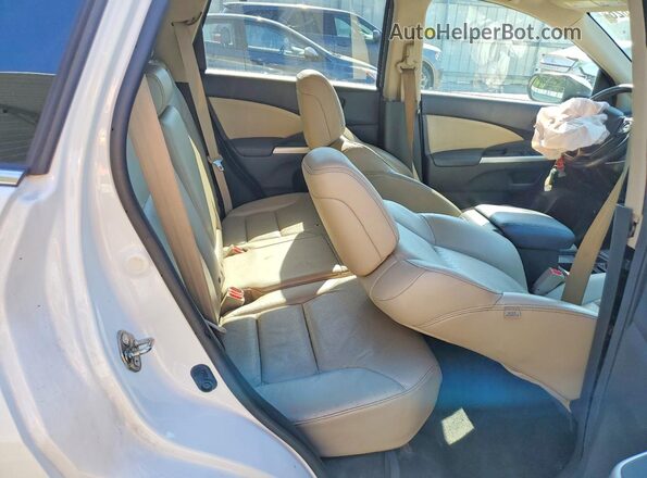 5J6RM3H94GL016107 2016 HONDA CR-V White უკანა სალონის ხედი
