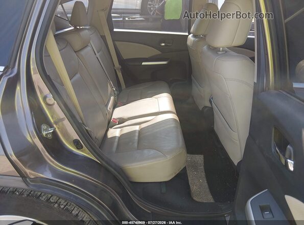 5J6RM3H94GL018018 2016 HONDA CR-V Gray VIN sticker view