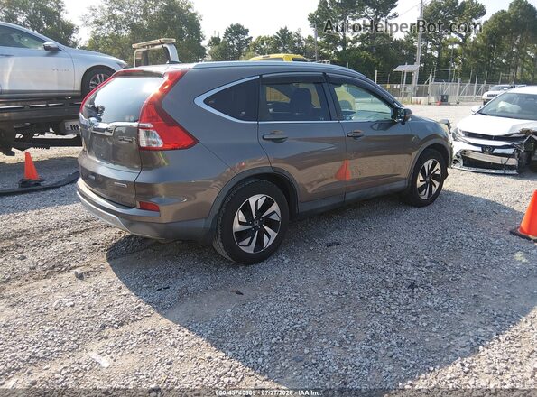 5J6RM3H94GL018018 2016 HONDA CR-V Gray Rear right