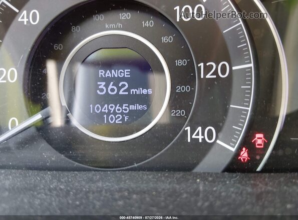 5J6RM3H94GL018018 2016 HONDA CR-V Gray 