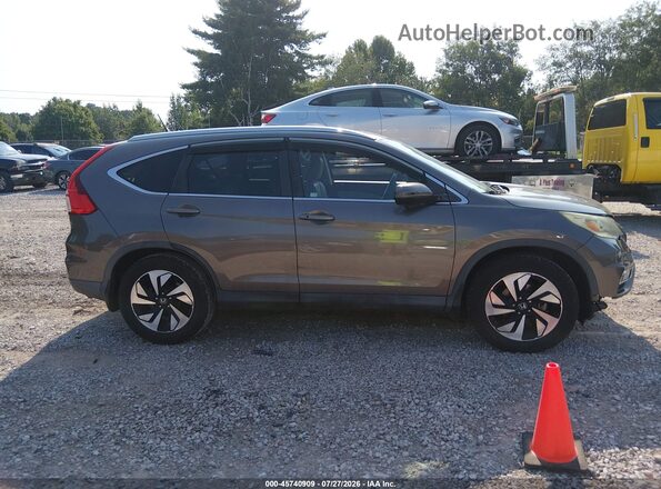 5J6RM3H94GL018018 2016 HONDA CR-V Gray 360 interior view