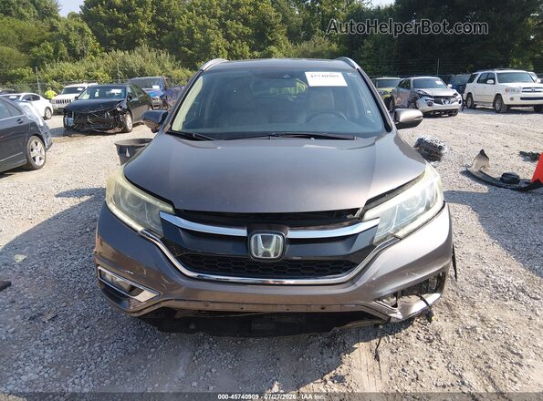 5J6RM3H94GL018018 2016 HONDA CR-V Gray Rear interior view