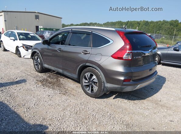 5J6RM3H94GL018018 2016 HONDA CR-V Gray Rear left