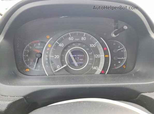 5J6RM3H96GL007912 2016 HONDA CR-V Черный Вид щитка приборов