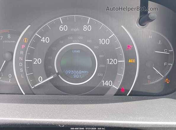 5J6RM3H96GL013774 2016 HONDA CR-V Gray 