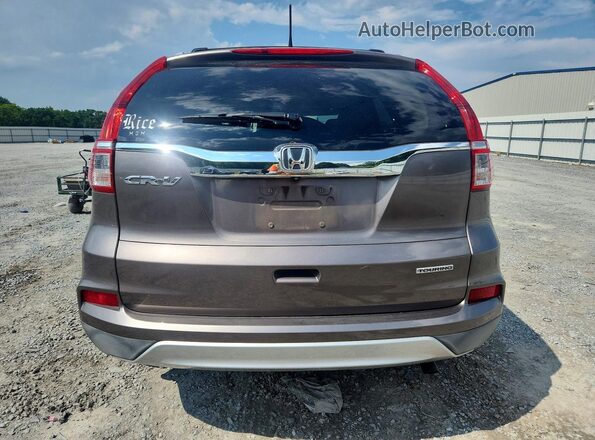 5J6RM3H9XGL016810 2016 HONDA CR-V Gray უკანა ხედი