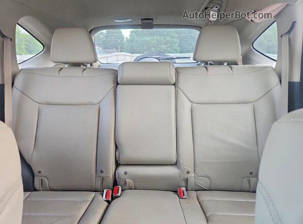 5J6RM3H9XGL016810 2016 HONDA CR-V Gray უკანა სავარძლების ხედი