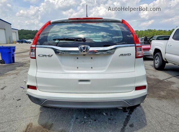 5J6RM4H30GL017045 2016 HONDA CR-V White Вид ззаду