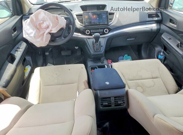 5J6RM4H30GL017045 2016 HONDA CR-V White Вид панелі приладів