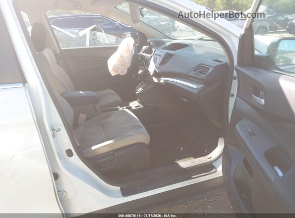5J6RM4H30GL018017 2016 HONDA CR-V White Widok wnętrza z przodu