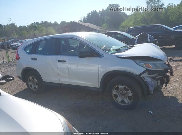 5J6RM4H30GL018017 2016 HONDA CR-V White Widok wnętrza z tyłu