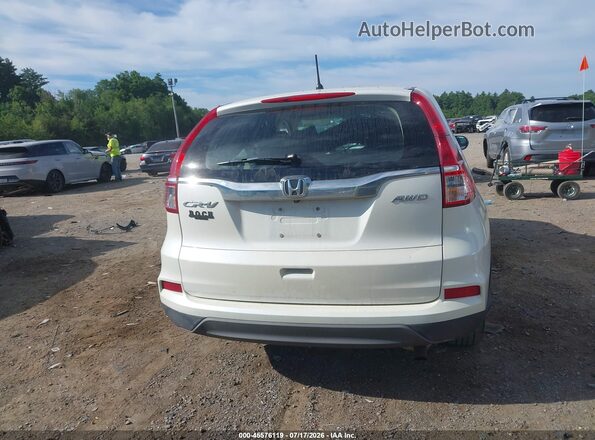 5J6RM4H30GL018017 2016 HONDA CR-V White 