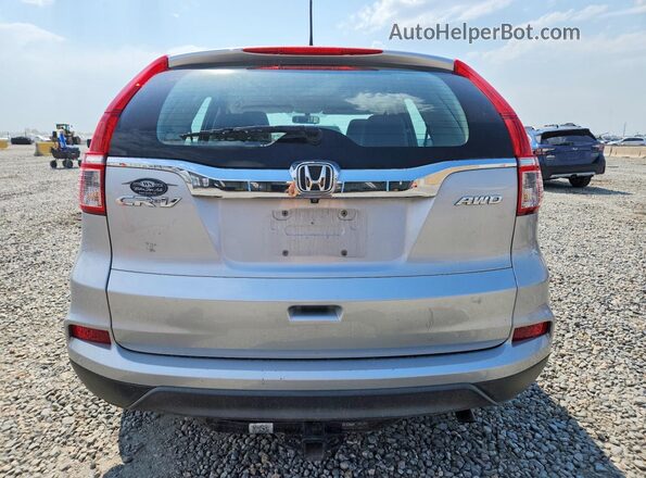 5J6RM4H30GL079190 2016 HONDA CR-V Silver Rear view