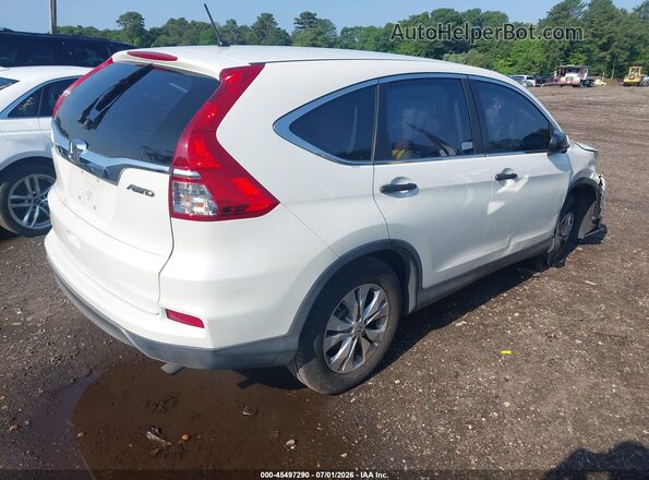 5J6RM4H31GL039829 2016 HONDA CR-V White Задня права чверть