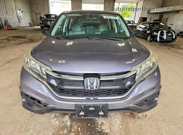5J6RM4H31GL075746 2016 HONDA CR-V Gray Widok z przodu