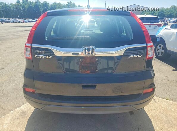 5J6RM4H31GL141132 2016 HONDA CR-V Black Rear view