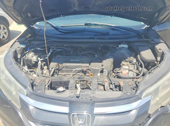 5J6RM4H31GL141132 2016 HONDA CR-V Black Engine compartment view