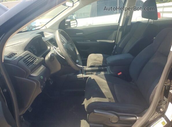 5J6RM4H31GL141132 2016 HONDA CR-V Black Front interior view