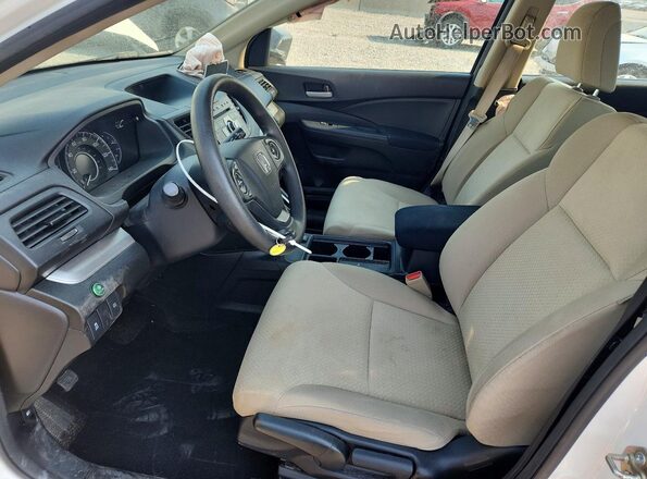 5J6RM4H33GL039847 2016 HONDA CR-V White წინა სალონის ხედი