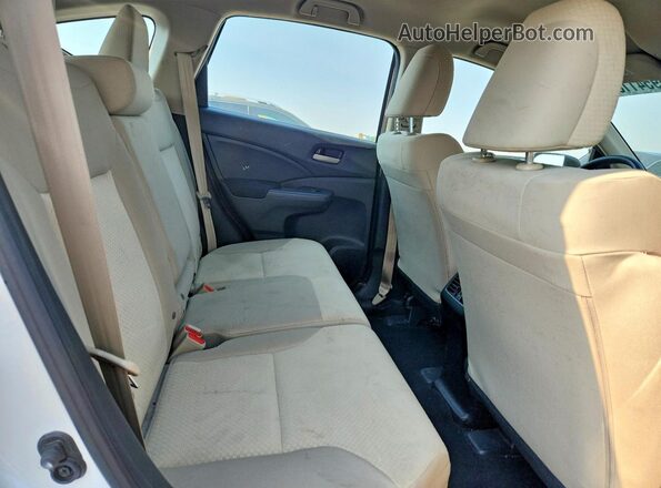5J6RM4H33GL039847 2016 HONDA CR-V White უკანა სალონის ხედი