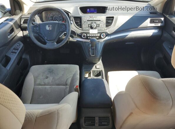 5J6RM4H34GL012348 2016 HONDA CR-V White Առջևի վահանակի տեսք