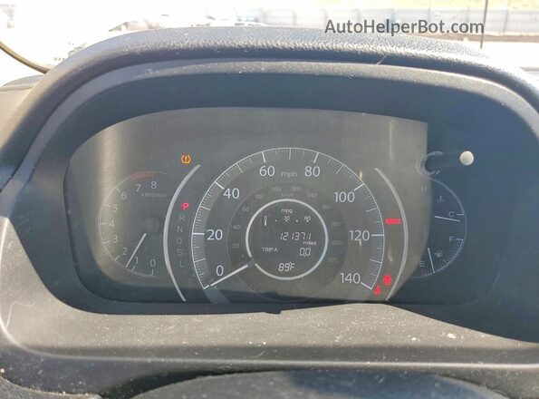 5J6RM4H34GL012348 2016 HONDA CR-V White Սարքավորումների վահանակի տեսք