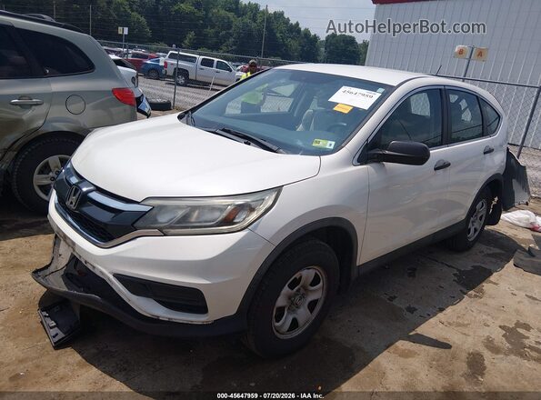5J6RM4H34GL070301 2016 HONDA CR-V White Front left