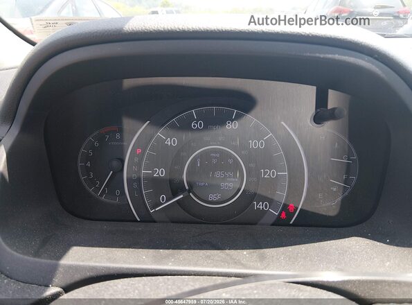5J6RM4H34GL070301 2016 HONDA CR-V White Rear seats view