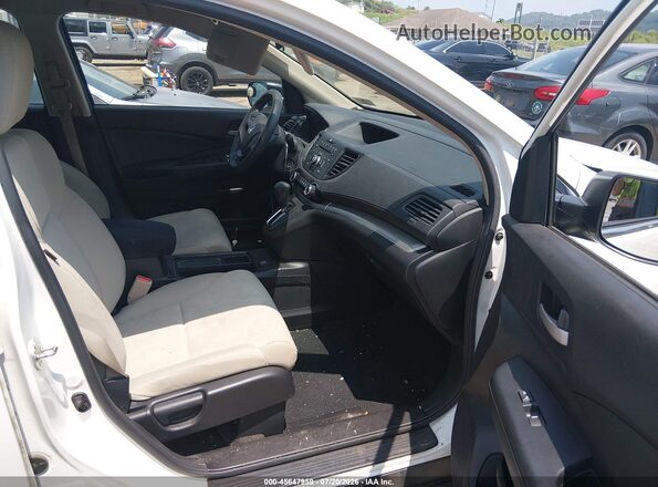 5J6RM4H34GL070301 2016 HONDA CR-V White Front interior view