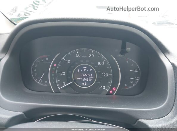 5J6RM4H34GL133431 2016 HONDA CR-V Silver უკანა სავარძლების ხედი