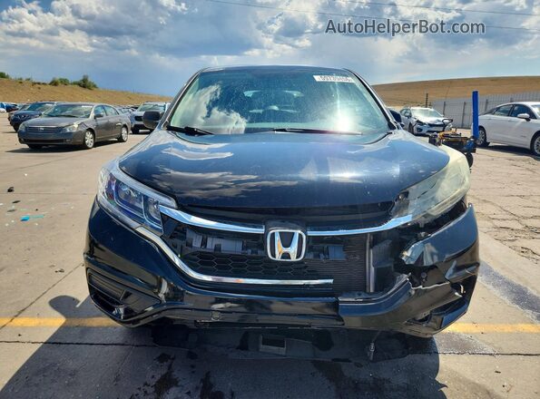 5J6RM4H35GL003058 2016 HONDA CR-V Black Widok z przodu