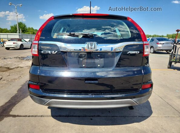 5J6RM4H35GL003058 2016 HONDA CR-V Black Widok z tyłu