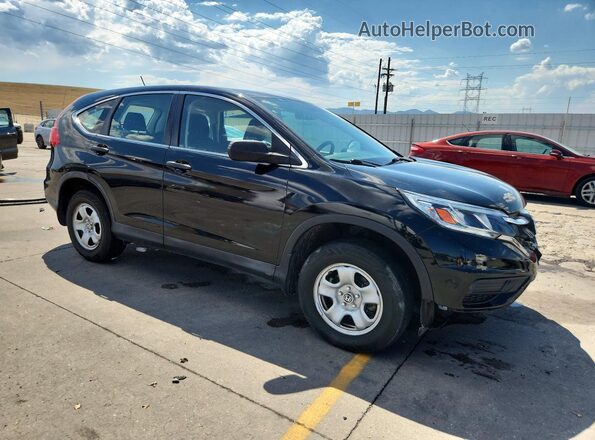 5J6RM4H35GL003058 2016 HONDA CR-V Black Przód prawy
