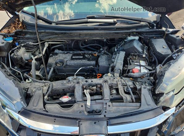 5J6RM4H35GL003058 2016 HONDA CR-V Black Widok komory silnika