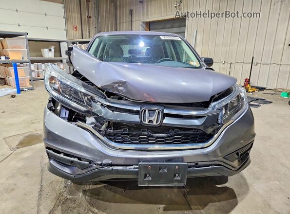 5J6RM4H35GL117643 2016 HONDA CR-V Gray Widok z przodu