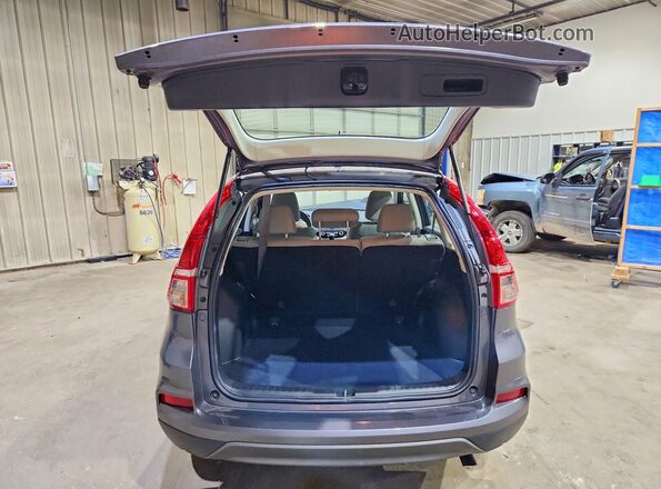 5J6RM4H35GL117643 2016 HONDA CR-V Gray Widok z tyłu