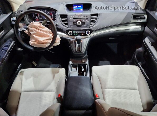 5J6RM4H35GL117643 2016 HONDA CR-V Gray Widok deski rozdzielczej