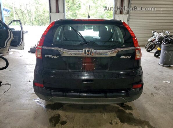 5J6RM4H35GL127881 2016 HONDA CR-V Black Вид ззаду