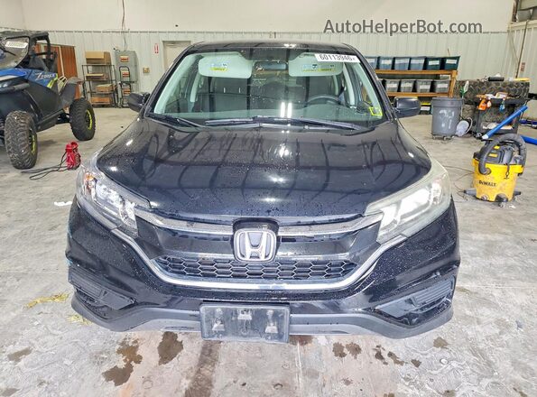 5J6RM4H35GL127881 2016 HONDA CR-V Black Вид спереду