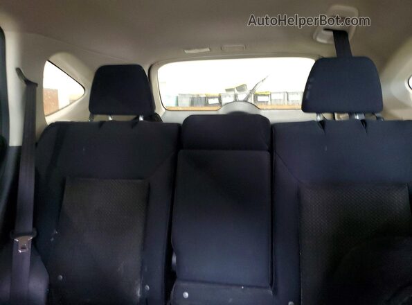 5J6RM4H35GL127881 2016 HONDA CR-V Black Вид задніх сидінь