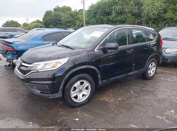 5J6RM4H35GL128867 2016 HONDA CR-V Black Vista tres cuartos delantera izquierda