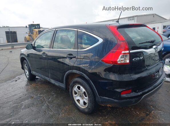 5J6RM4H35GL128867 2016 HONDA CR-V Black Trasero izquierdo